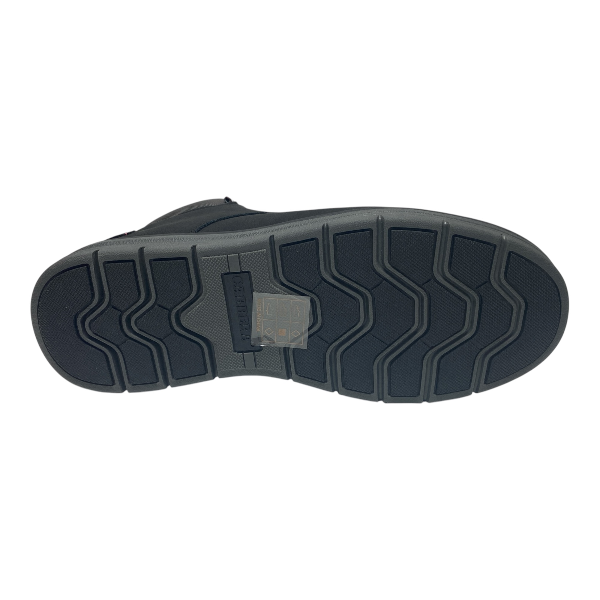 SCARPE SCARPONI UOMO CARRERA STORM CAM225301 ECO PELLE 2020 NERO ORIGINAL AI2025