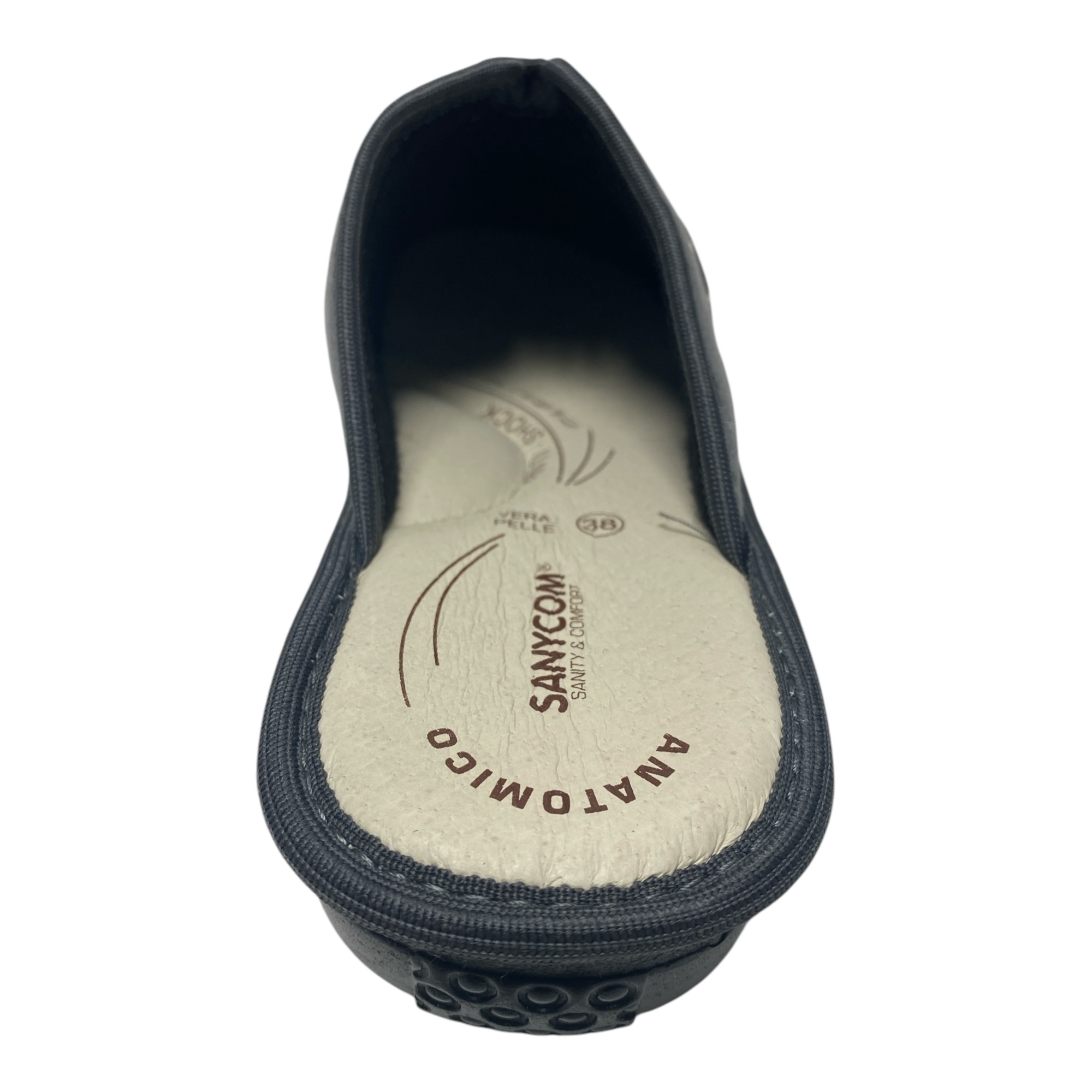 SCARPE PANTOFOLA CIABATTE DONNA SANYCOM ORIANA 928 GRIGIO ORIGINALE AI 2025