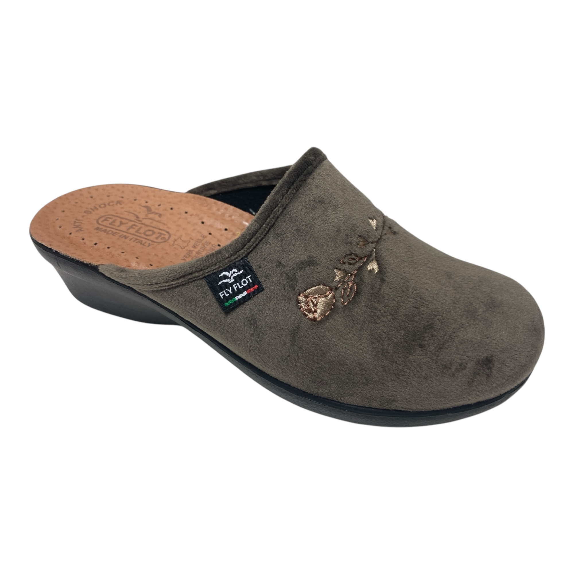 SCARPE PANTOFOLE CIABATTE DONNA FLY FLOT ACCADIA L7 N50 PE BEIGE ORIGINAL AI2025