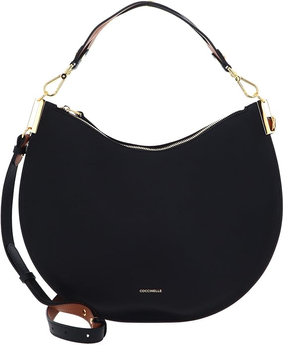 BORSA BORSE DONNA COCCINELLE SUNUP E1 QKF 13 01 01 PELLE NERO ORIGINALE AI 2025