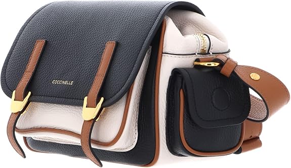 BORSA BORSE DONNA COCCINELLE CAMPUS E1 RIA 15 02 01 PELLE NERO ORIGINALE AI 2025