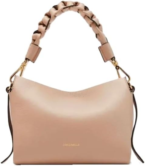 BORSA BORSE DONNA COCCINELLE BOHEME E1 M50 58 01 01 PELLE ROSA ORIGINALE AI 2025
