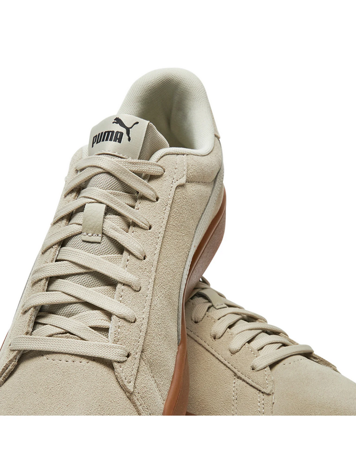 SCARPE SNEAKERS UOMO PUMA SMASH 3 390984 PELLE 17 BEIGE ORIGINALE AI 2025
