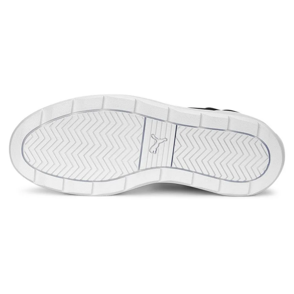 SCARPE SNEAKERS ALTE DONNA PUMA KARMEN MID 385857 PELLE 04 NERO ORIGINAL AI 2025