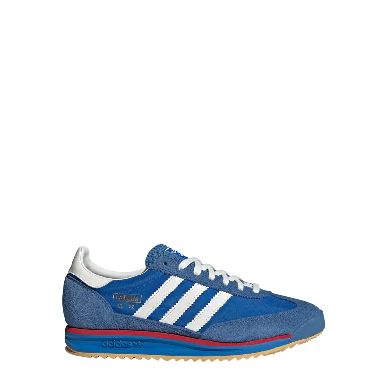 SCARPE SNEAKERS UOMO ADIDAS SL 72 RS IG2132 PELLE BLU ORIGINALE PE 2024