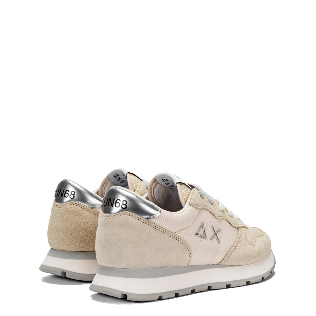 SCARPE SNEAKERS DONNA SUN68 ALLY GOLD Z34202 PELLE 31 BEIGE ORIGINALE PE 2024