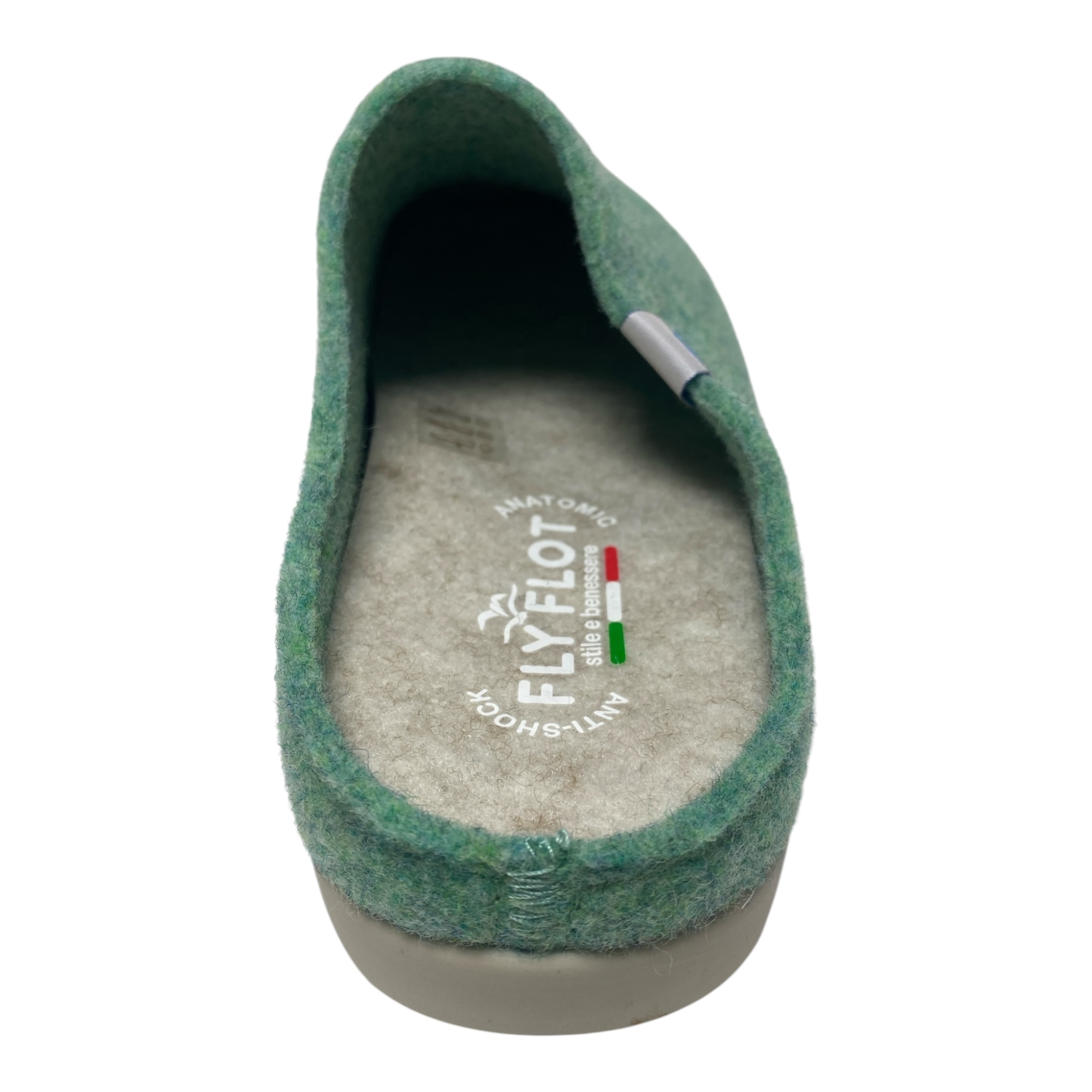 SCARPE PANTOFOLE CIABATTE DONNA FLY FLOT MORTARA B3 U36 EZ VERDE ORIGINAL AI2025