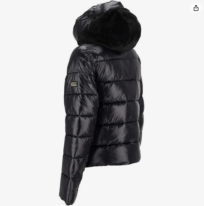 GIUBBINO GIUBBOTTO DONNA YES ZEE J022 KC00 0801 NERO ORIGINALE AI 2025