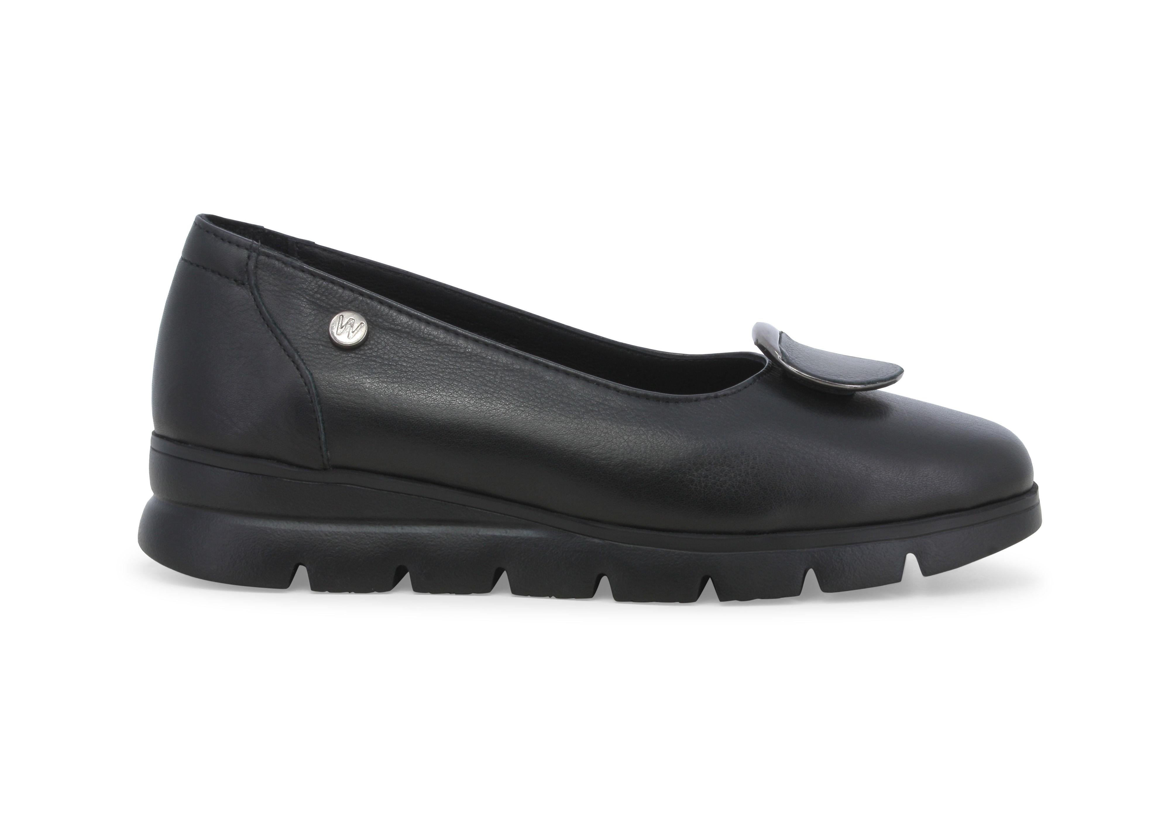 SCARPE MOCASSINO DONNA WALK MELLUSO 055004 PELLE NERO ORIGINALE AI 2025