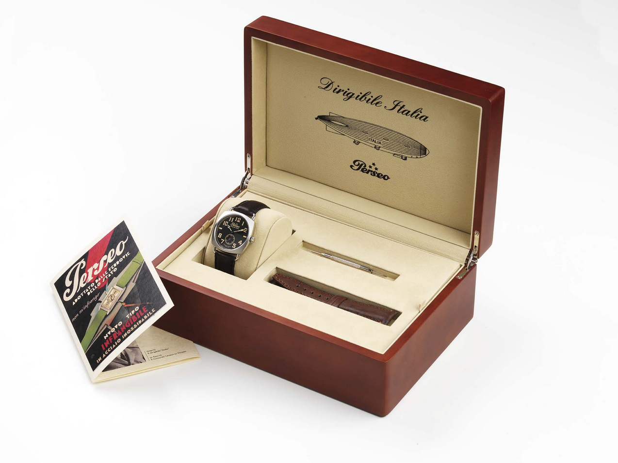 OROLOGIO AUTOMATICO UOMO PERSEO BUCCANEER 11368B 42 BLU ACCIAIO ORIGINAL AI 2025