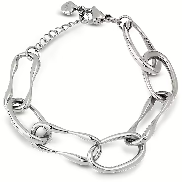 BRACCIALE BRACCIALI DONNA OPS OBJECTS OPSBR 918 1950 JOLIE ACCIAIO ORIGINALE2025