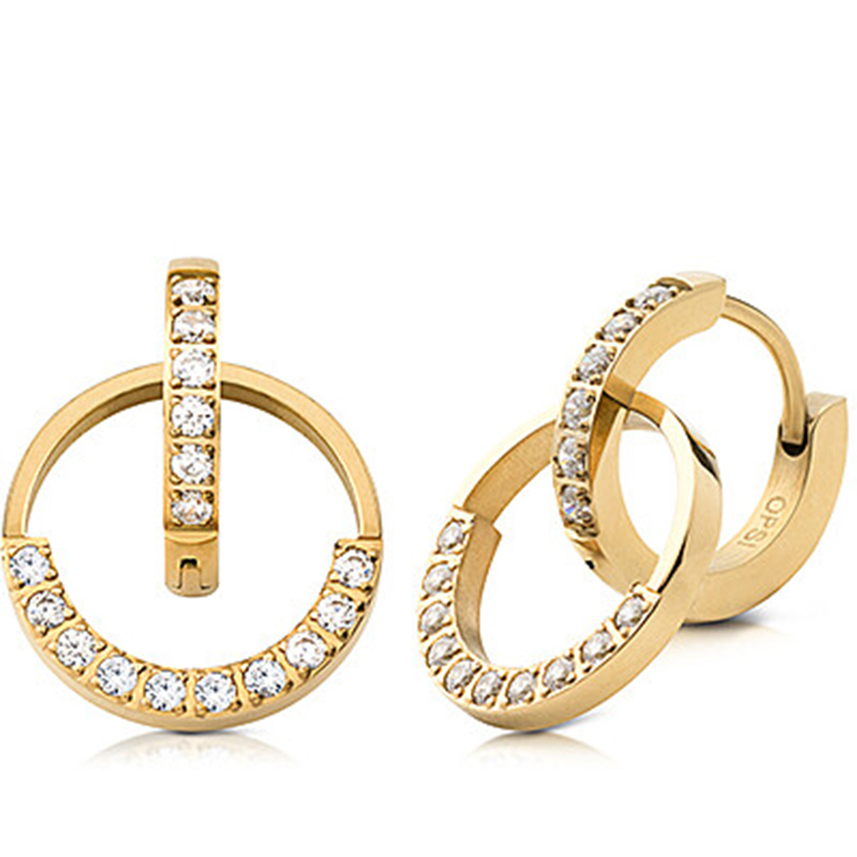 ORECCHINI CERCHIO DONNA OPS OBJECTS OPSOR 787 1950 DREAMS ORO ORIGINALE AI 2025