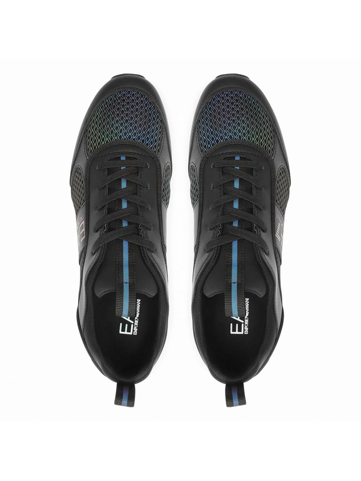 SCARPE SNEAKERS UOMO EA7 EMPORIO ARMANI X8X027 XK050 PELLE S858 ORIGINAL AI 2025