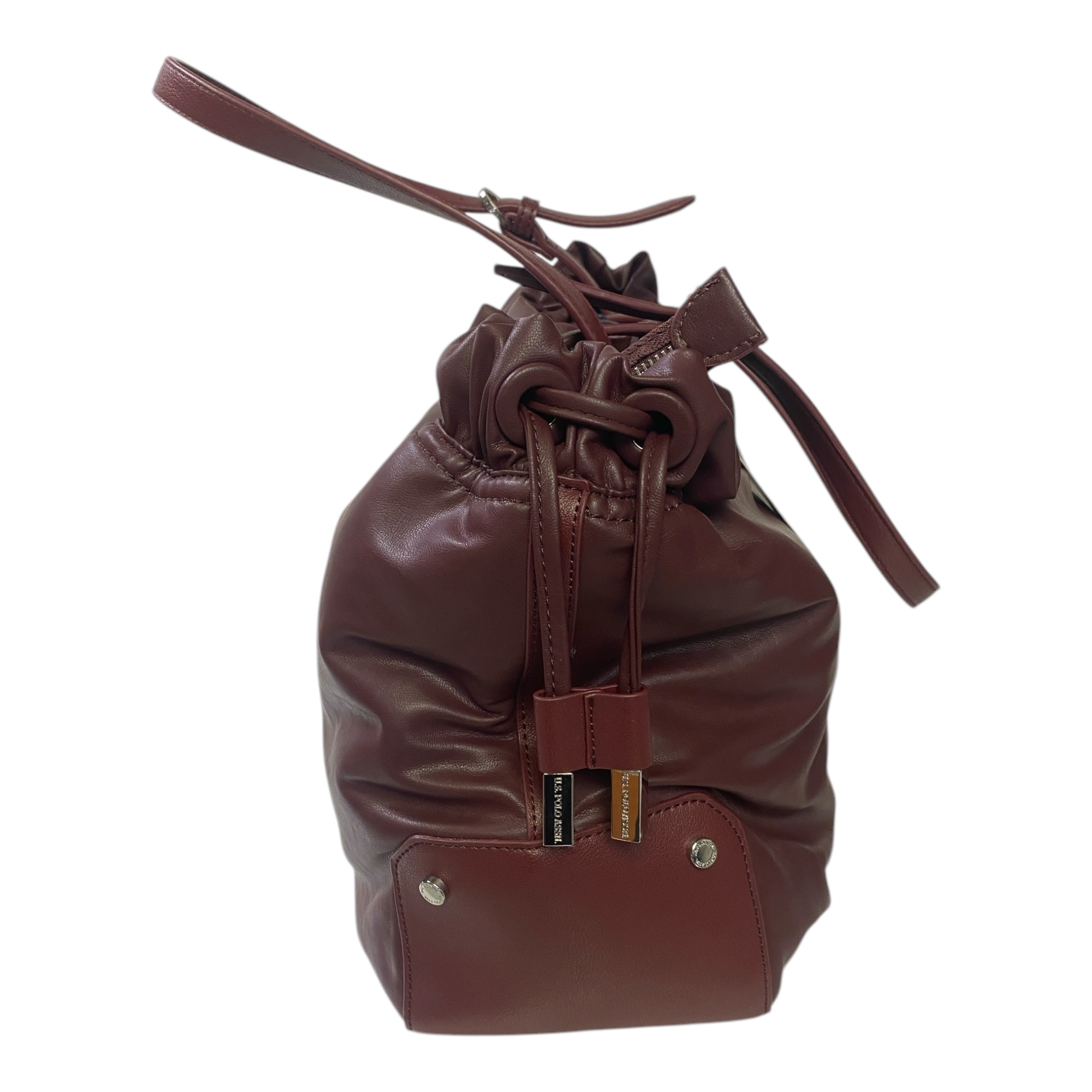 BORSA BORSE DONNA US POLO ASSN GABLES BIUG55604WVP410 BORDO ORIGINALE AI 2025