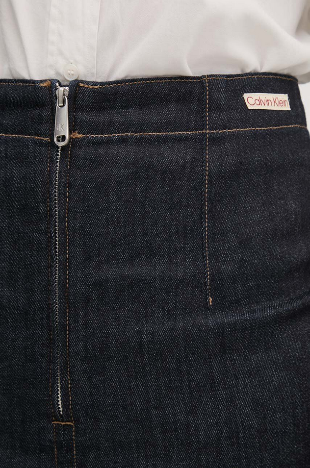 GONNA GONNE DONNA CALVIN KLEIN JEANS J20J224056 COTONE BLU ORIGINALE AI 2025