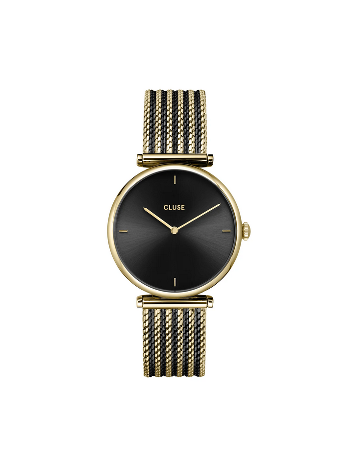 OROLOGIO QUARZO TEMPO DONNA CLUSE CW10403 33 ACCIAIO NERO ORIGINALE AI 2025