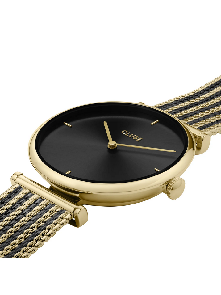 OROLOGIO QUARZO TEMPO DONNA CLUSE CW10403 33 ACCIAIO NERO ORIGINALE AI 2025