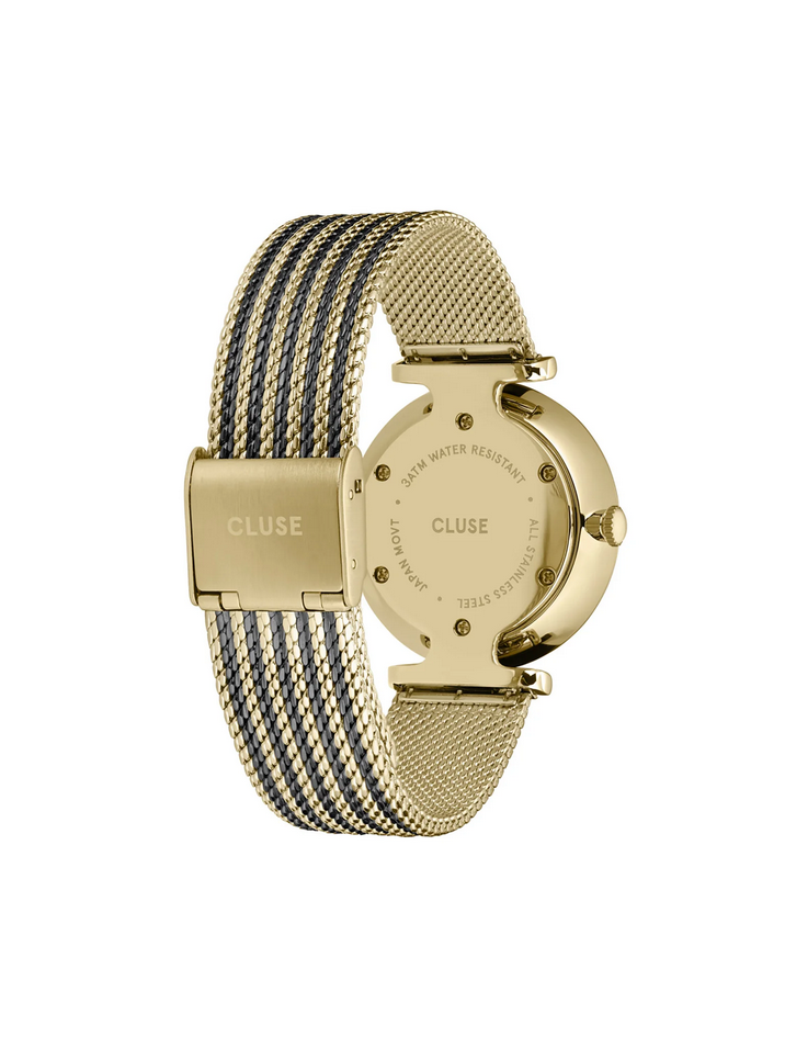 OROLOGIO QUARZO TEMPO DONNA CLUSE CW10403 33 ACCIAIO NERO ORIGINALE AI 2025