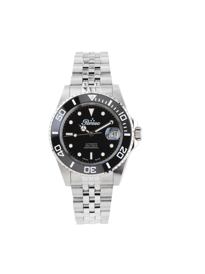 OROLOGIO AUTOMATICO UOMO PERSEO 2111J 01 SUBAQUATIC 40 NERO ORIGINALE AI 2025