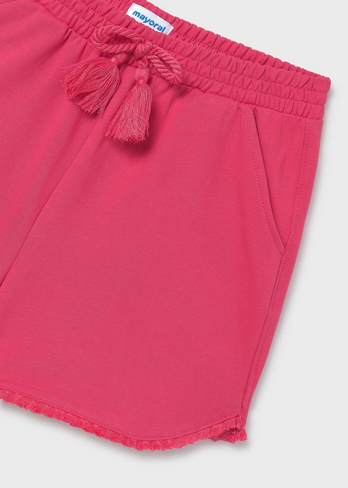BERMUDA SHORT RAGAZZA MAYORAL 272 00272 43 COTONE FUCSIA ORIGINALE PE 2025