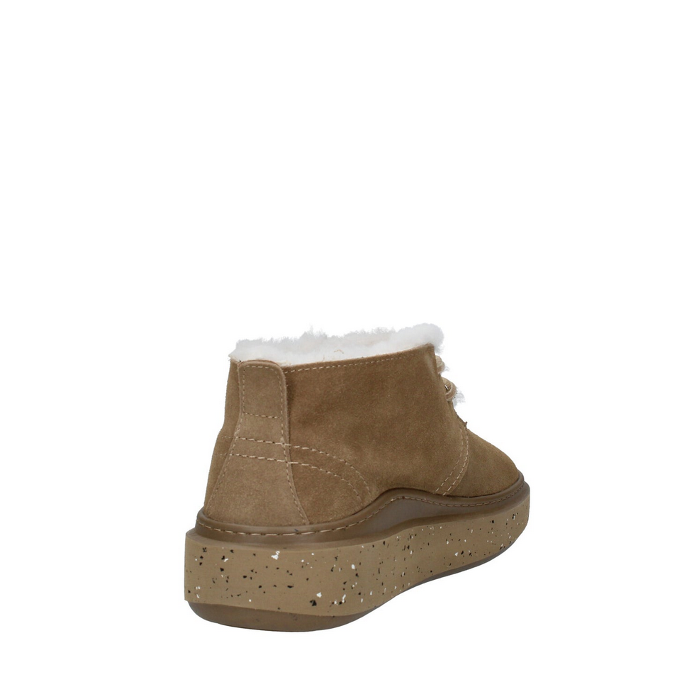 SCARPE STIVALETTI CASUAL UOMO ADNO BLANK AOM100700 PELLE BEIGE ORIGINALE AI 2025