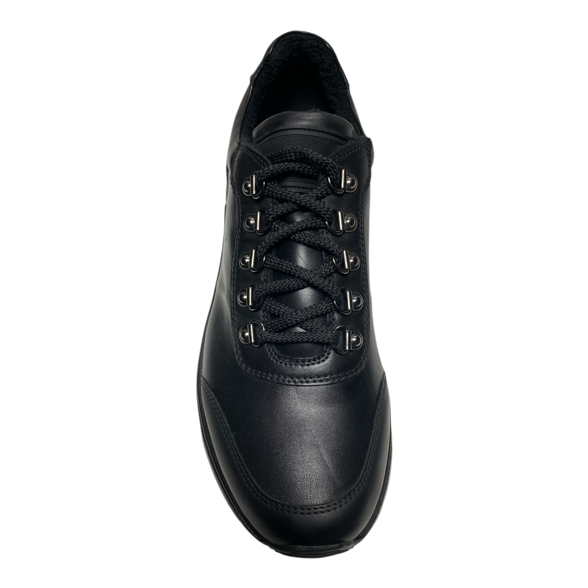 SCARPE SNEAKERS ZEPPA DONNA POLLINI SB15125H0FXK200A PELLE NERO ORIGINAL AI 2025