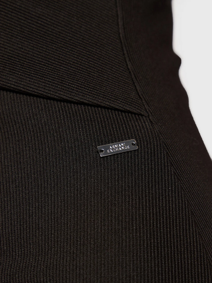 ABITO VESTITO DONNA AX ARMANI EXCHANGE 8NYA97 YJ83Z NERO ORIGINALE AI 2025