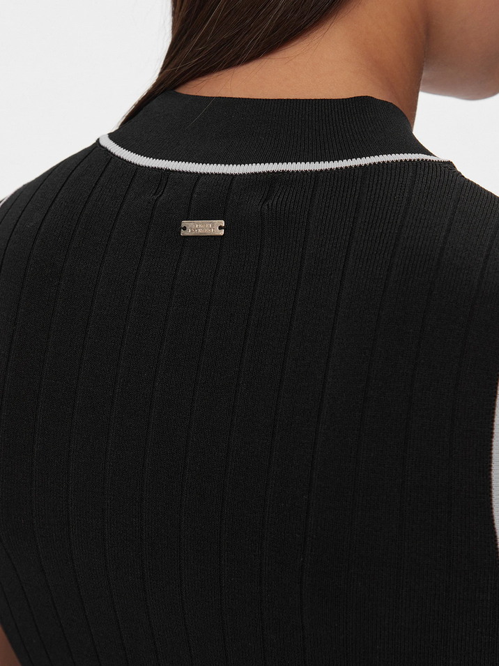MAGLIA TOP MAGLIE DONNA AX ARMANI EXCHANGE 3DYE2A YMH6Z NERO ORIGINALE AI 2025