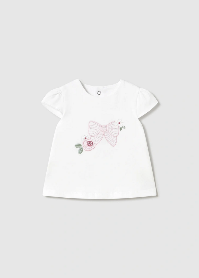 COMPLETO GIACCA T SHIRT LEGGINGS NEONATA MAYORAL 1761 82 ROSA ORIGINALE PE 2025