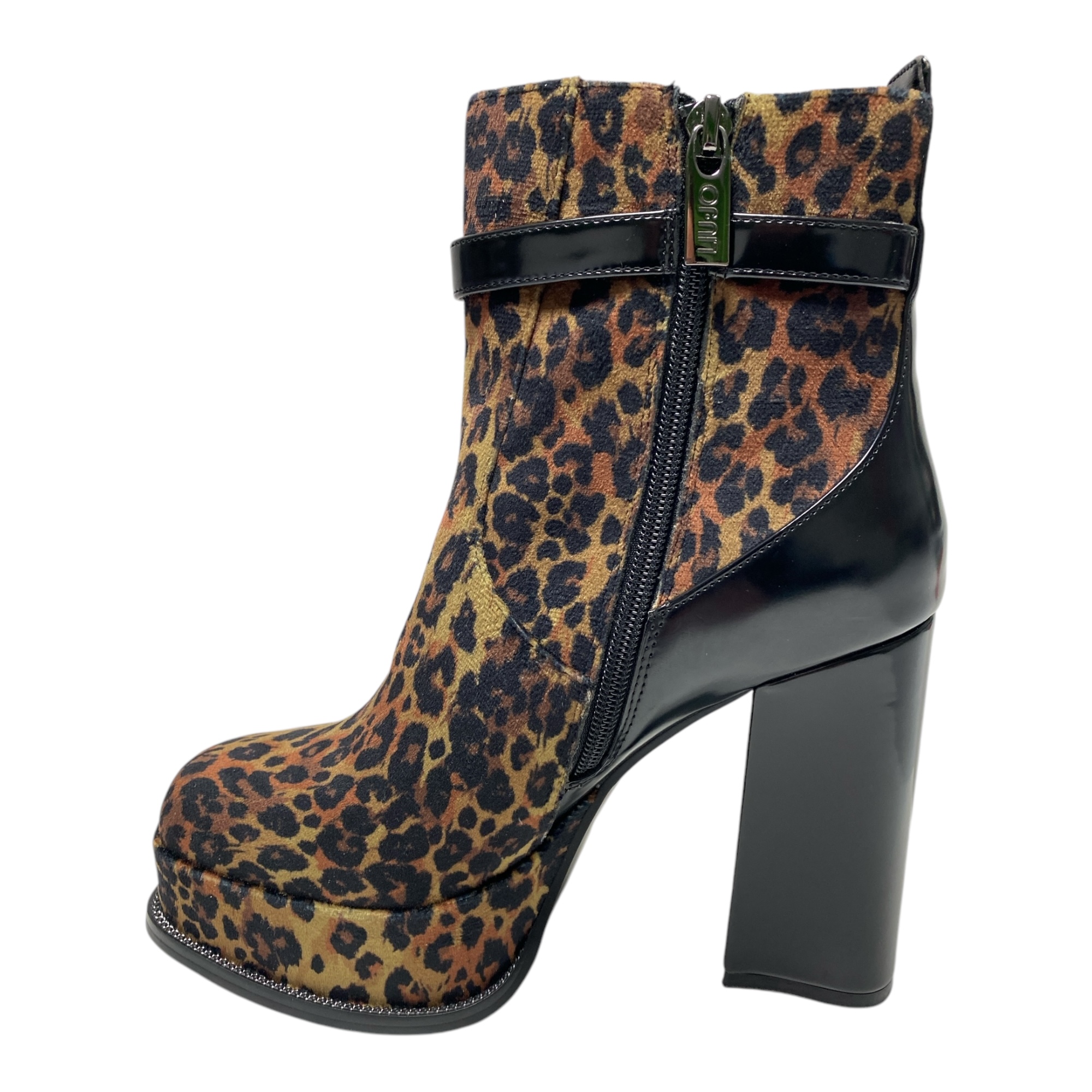 SCARPE TRONCHETTO DONNA LIU JO LEONIE NAIRA 03 SF3207 TX374 PELLE ORIGINALE AI