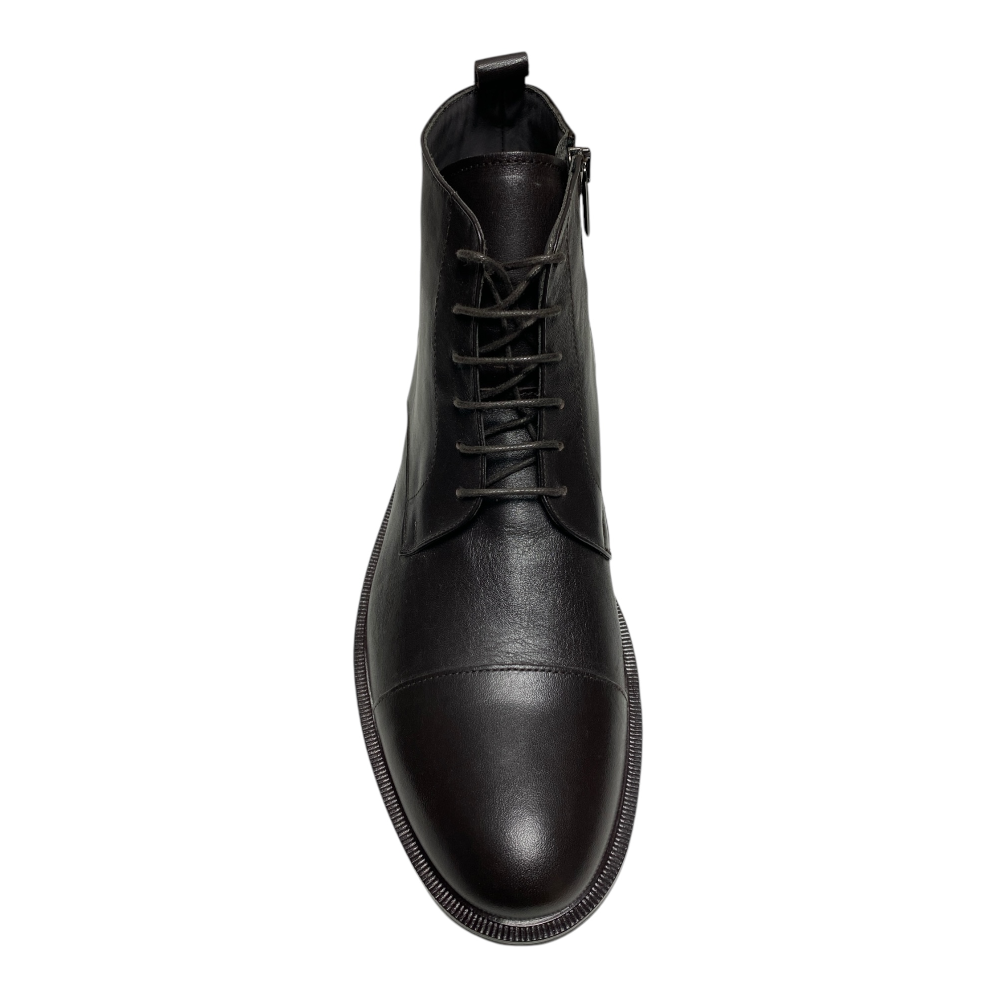 SCARPE STIVALETTI UOMO POLLINI INS SB1507XX0H99999B PELLE MARRONE ORIGINALE AI