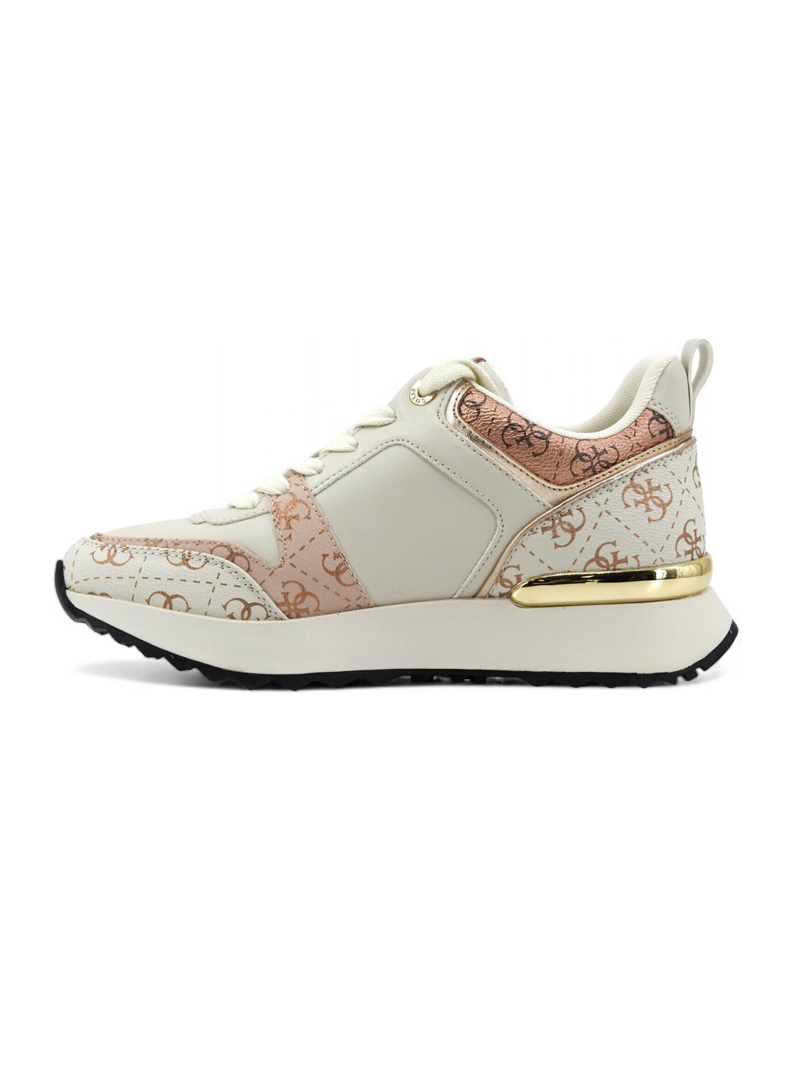 SCARPE SNEAKERS DONNA GUESS FLTKYNELE12 PELLE ROSA ORIGINALE AI 2025