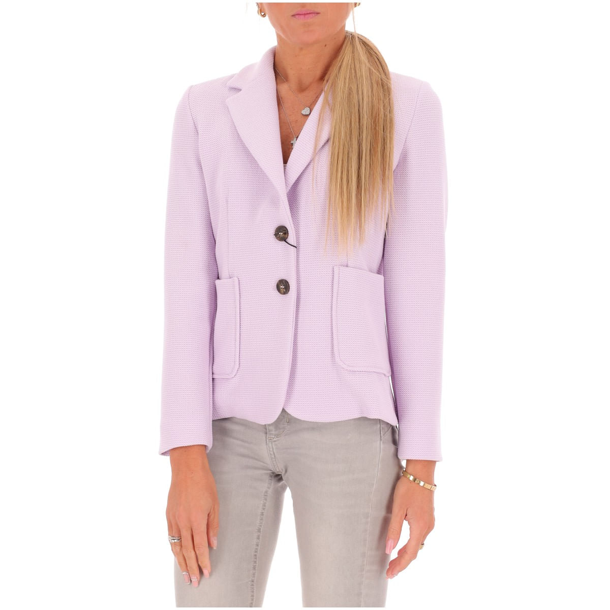 GIACCA GIACCHE DONNA EMME MARELLA HARLEY 25150410812 002 VIOLA ORIGINALE PE 2025