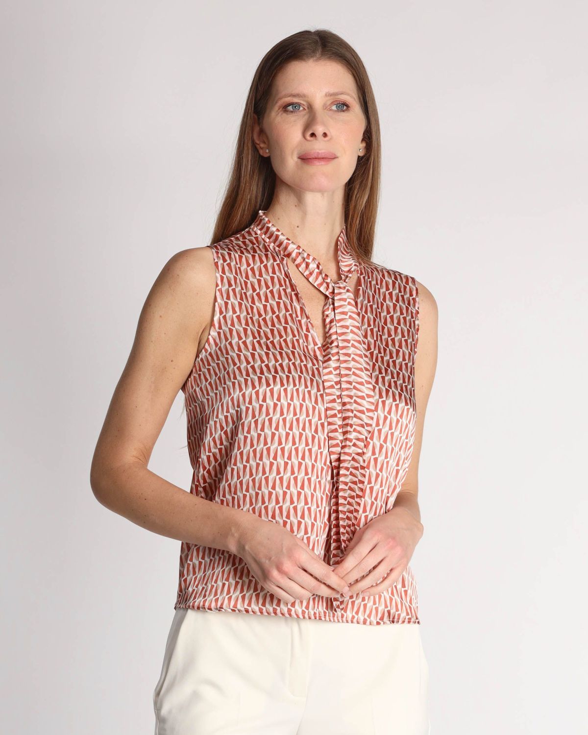 MAGLIA BLUSA TOP DONNA EMME MARELLA NOGAL 25151610412 006 ORIGINALE PE 2025