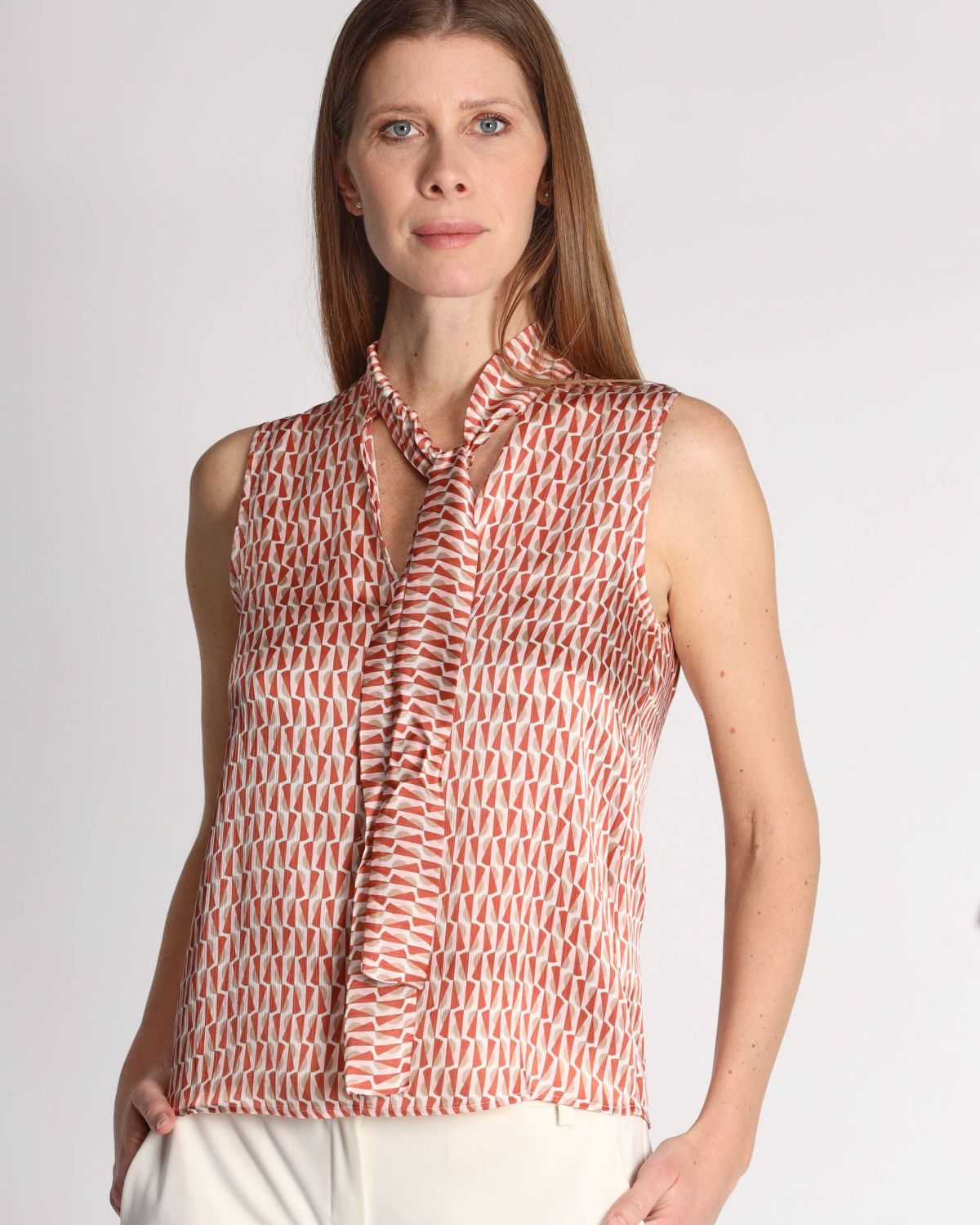 MAGLIA BLUSA TOP DONNA EMME MARELLA NOGAL 25151610412 006 ORIGINALE PE 2025