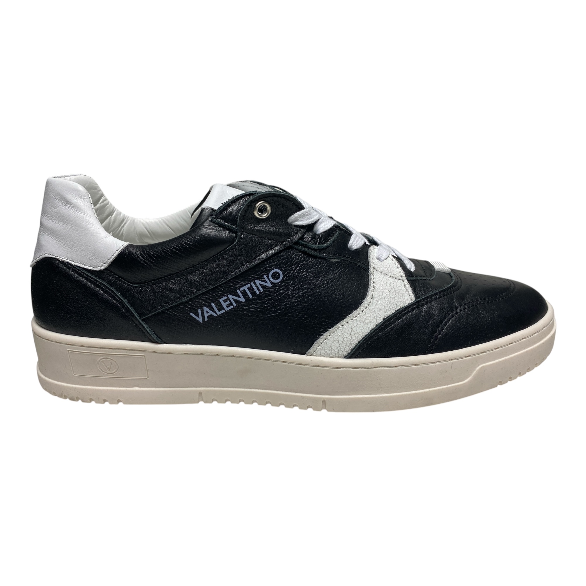 SCARPE SNEAKERS UOMO VALENTINO BY MARIO CAM900 PELLE NERO ORIGINALE PE