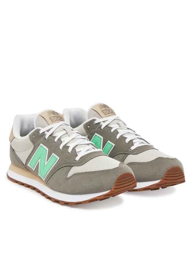 SCARPE SNEAKERS UOMO NEW BALANCE GM500TPG ECO PELLE BEIGE ORIGINALE PE 2025