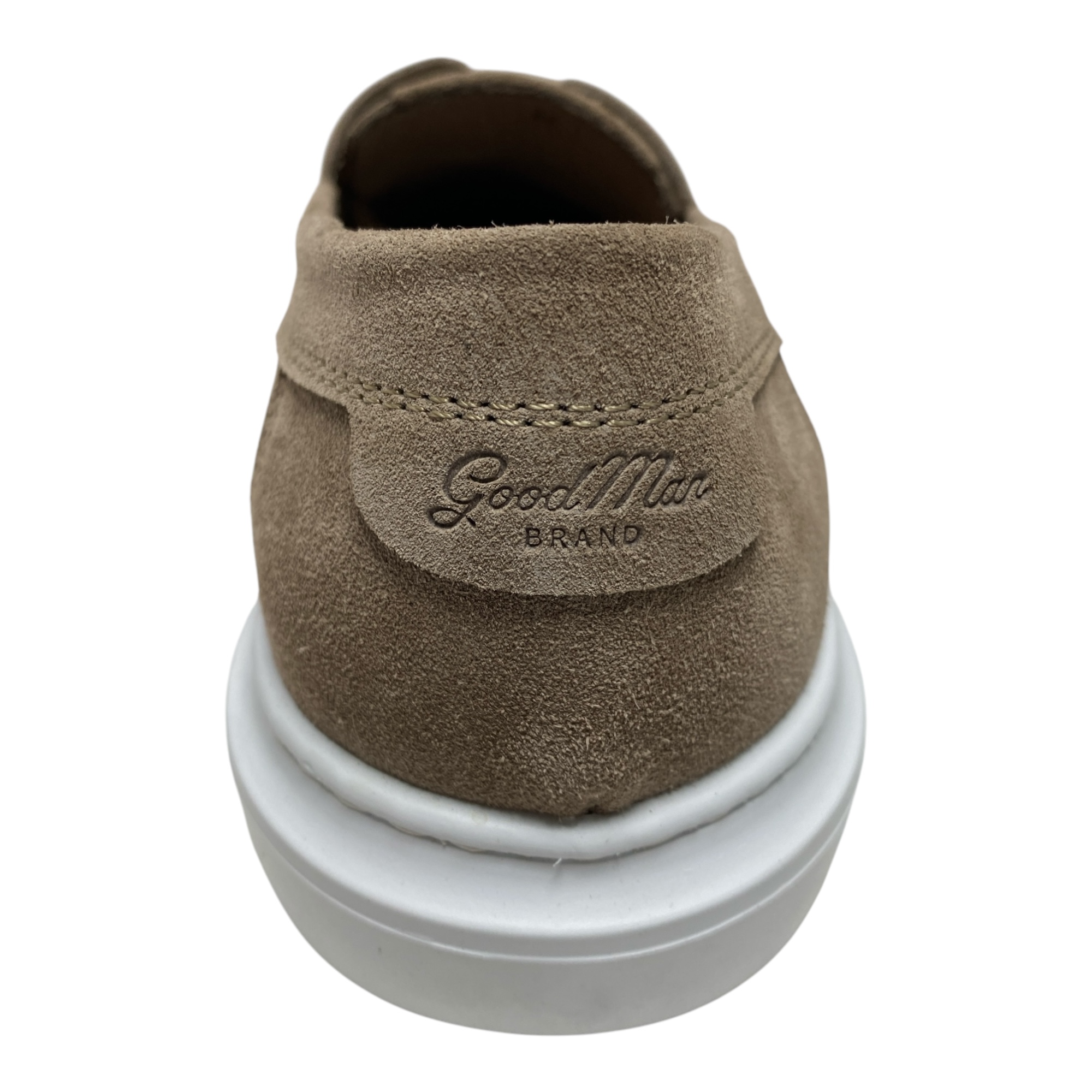 SCARPE MOCASSINO CASUAL UOMO GOOD MAN PORTLAND G976 1 PELLE BEIGE ORIGINALE PE