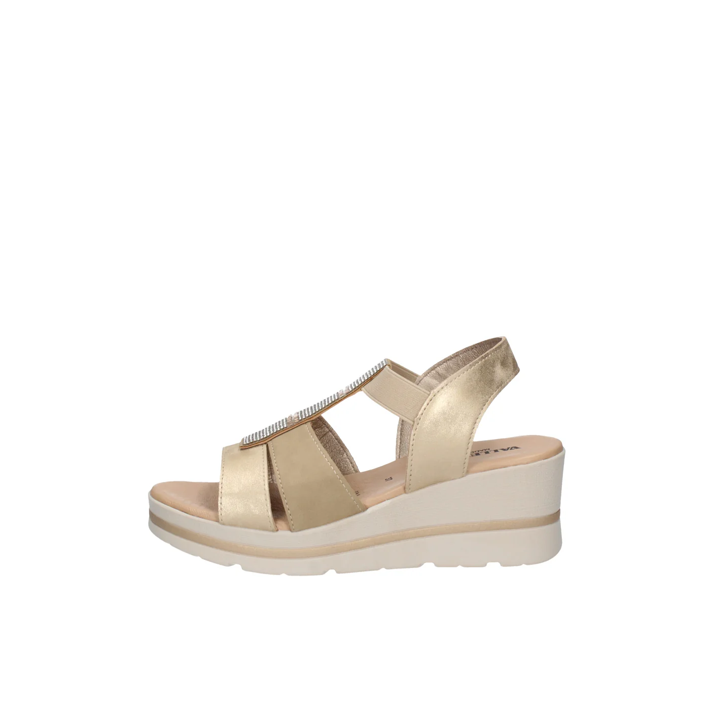 SCARPE SANDALI SANDALO ZEPPA DONNA VALLEVERDE 55581 ORO ORIG