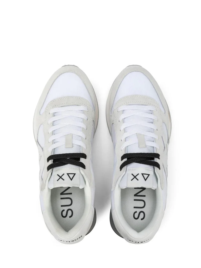 SCARPE SNEAKERS UOMO SUN68 JAKI BICOLOR 2 Z35112 BIANCO PELLE ORIGINALE PE 2025