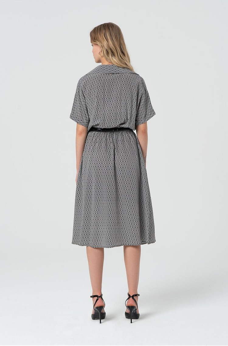 ABITO VESTITO LUNGO DONNA FRACOMINA FR25SD2012W41309 NERO ORIGINALE PE 2025