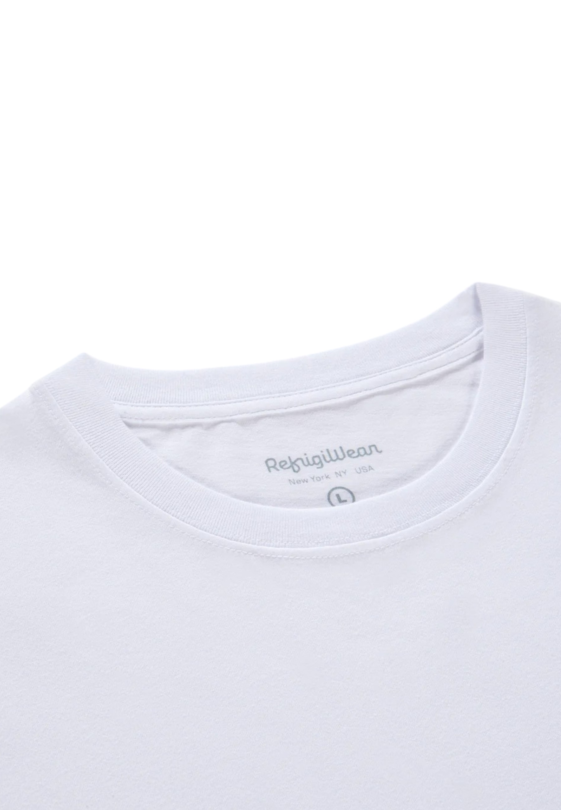MAGLIA T SHIRT UOMO REFRIGIWEAR HALEN T62800 JE0301 A00010 BIANCO ORIGINALPE2025
