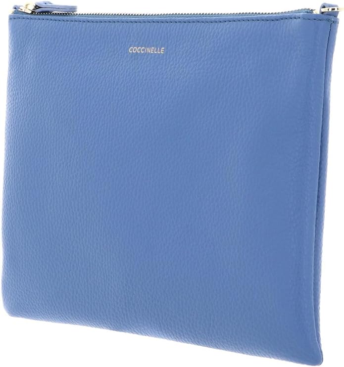 BORSA BORSE DONNA COCCINELLE CROSSBODY E5 MMA 55 F4 01 PELLE AZZURRO ORIGINA2025