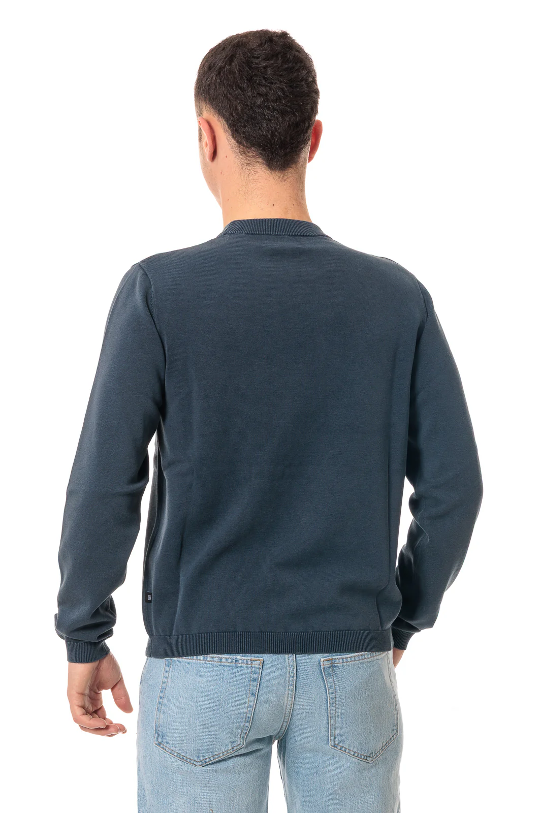 MAGLIA MAGLIE UOMO REFRIGIWEAR OMAR MA0014 M35800 COTONE BLU ORIGINALE PE 2025