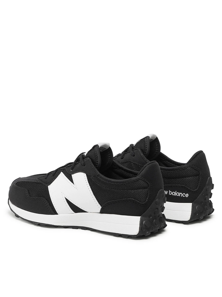 SCARPE SNEAKERS DONNA NEW BALANCE GS327CBW ECO PELLE NERO ORIGINALE PE 2025