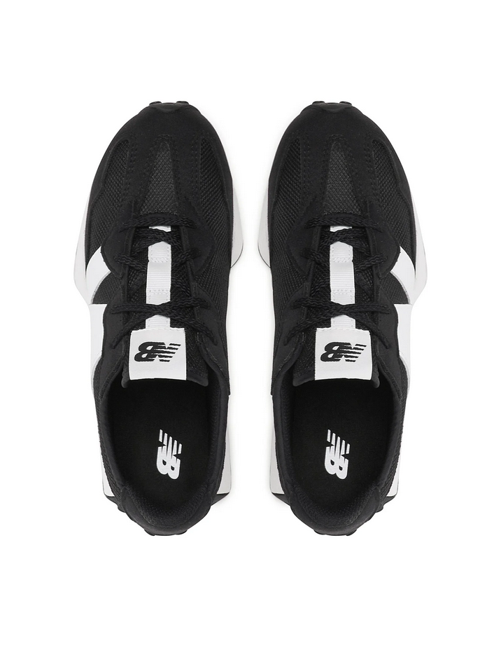 SCARPE SNEAKERS DONNA NEW BALANCE GS327CBW ECO PELLE NERO ORIGINALE PE 2025