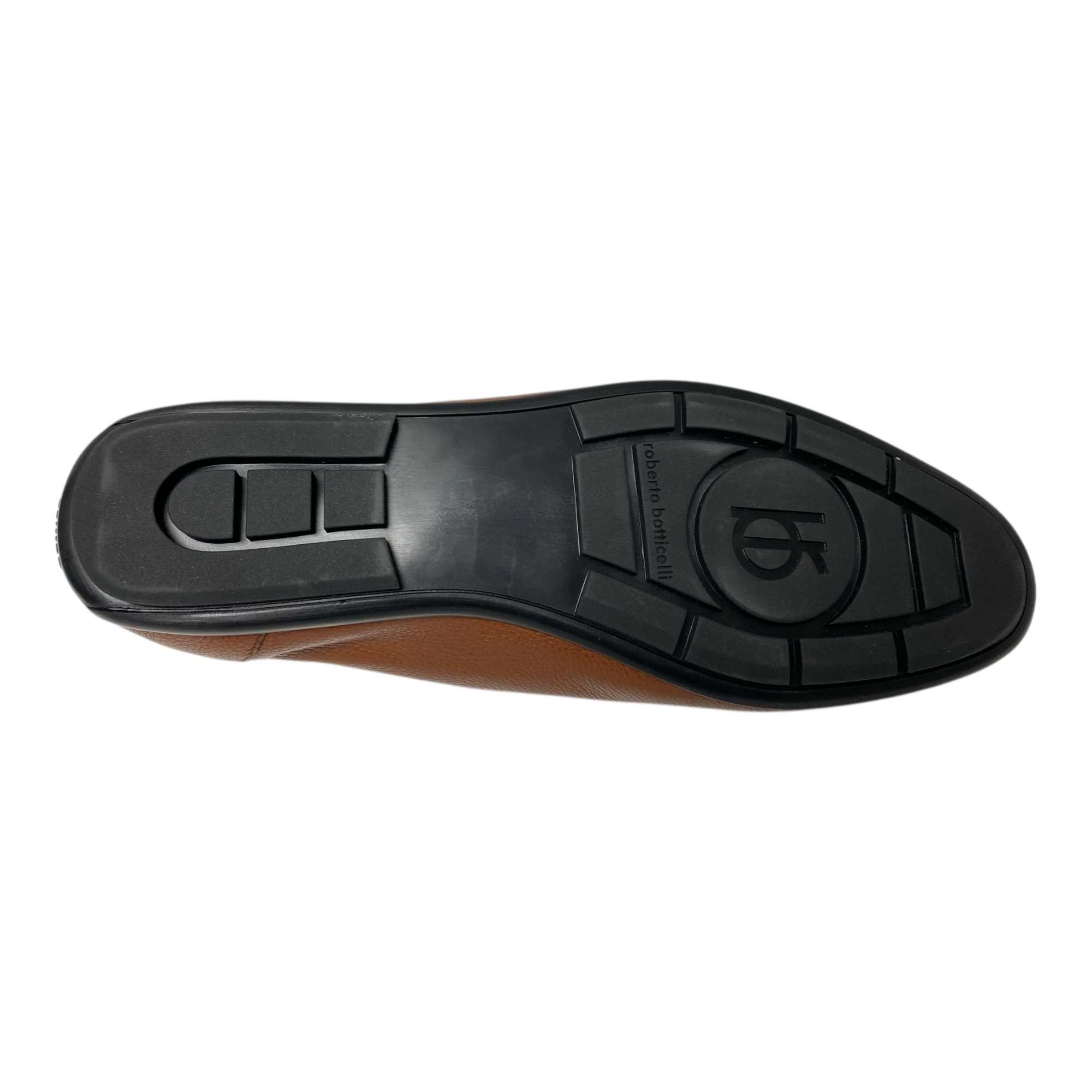 SCARPE MOCASSINO CASUAL UOMO BOTTICELLI RU21005 PELLE MARRONE ORIGINALE PE