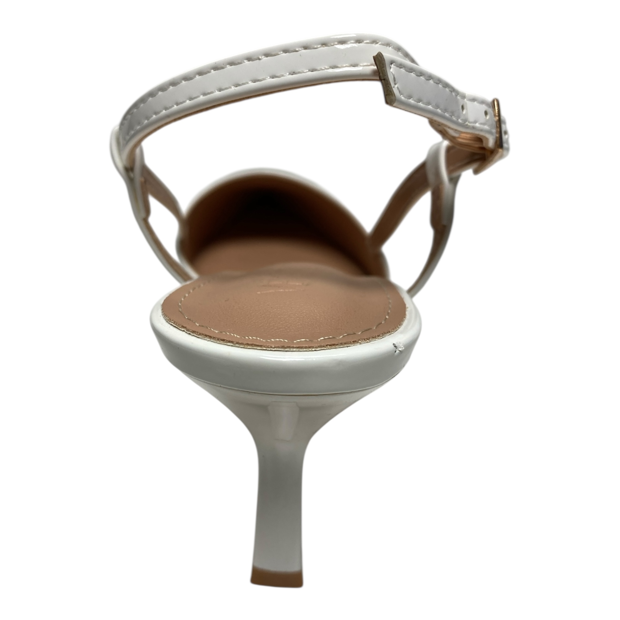 SCARPE DECOLTE SANDALO SANDALI DONNA VENEZIA A71 813 PELLE BIANCO ORIGINALE PE