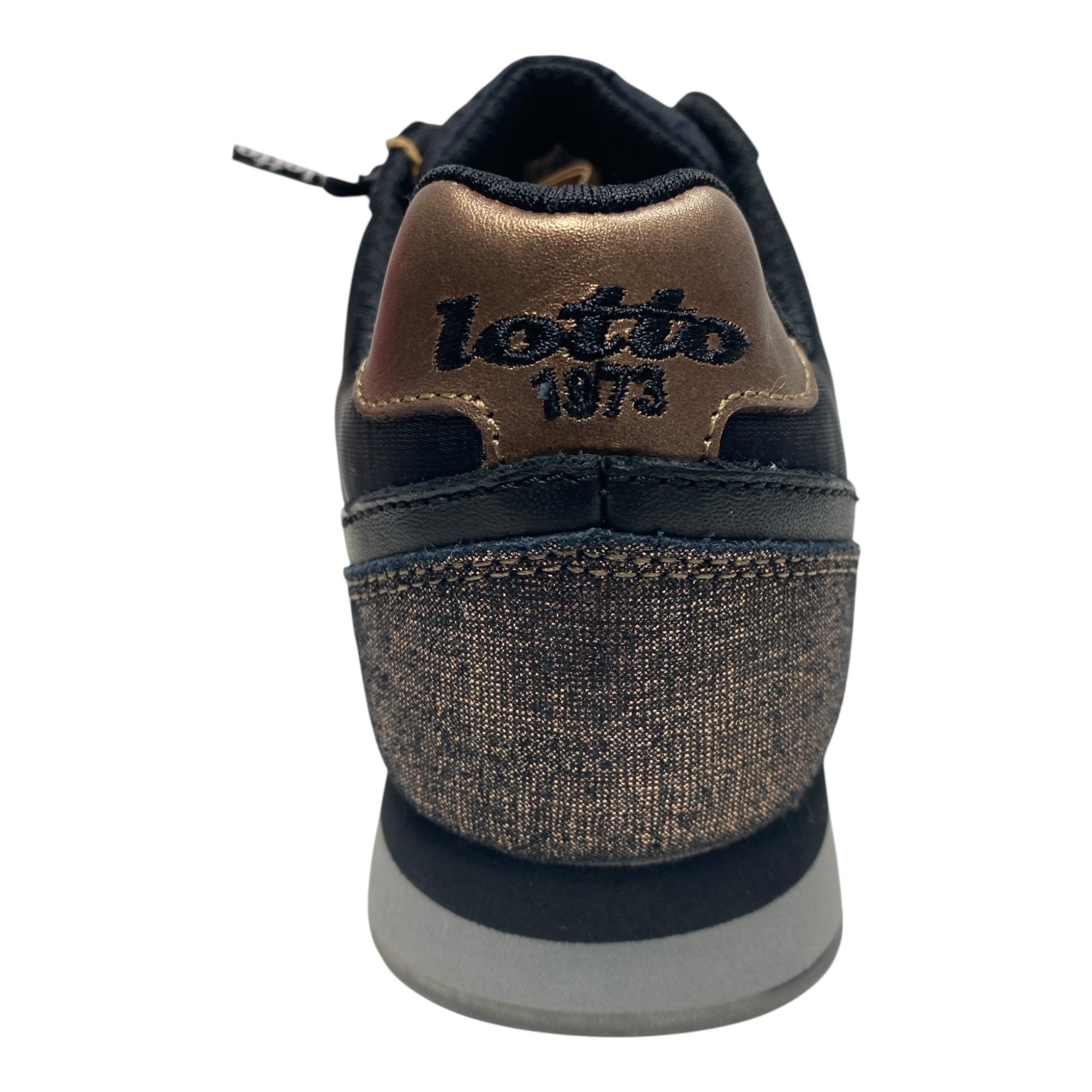 SCARPE SNEAKERS DONNA LOTTO LEGGENDA WEDGE 217132 PELLE GRIGIO ORIGINALE AI