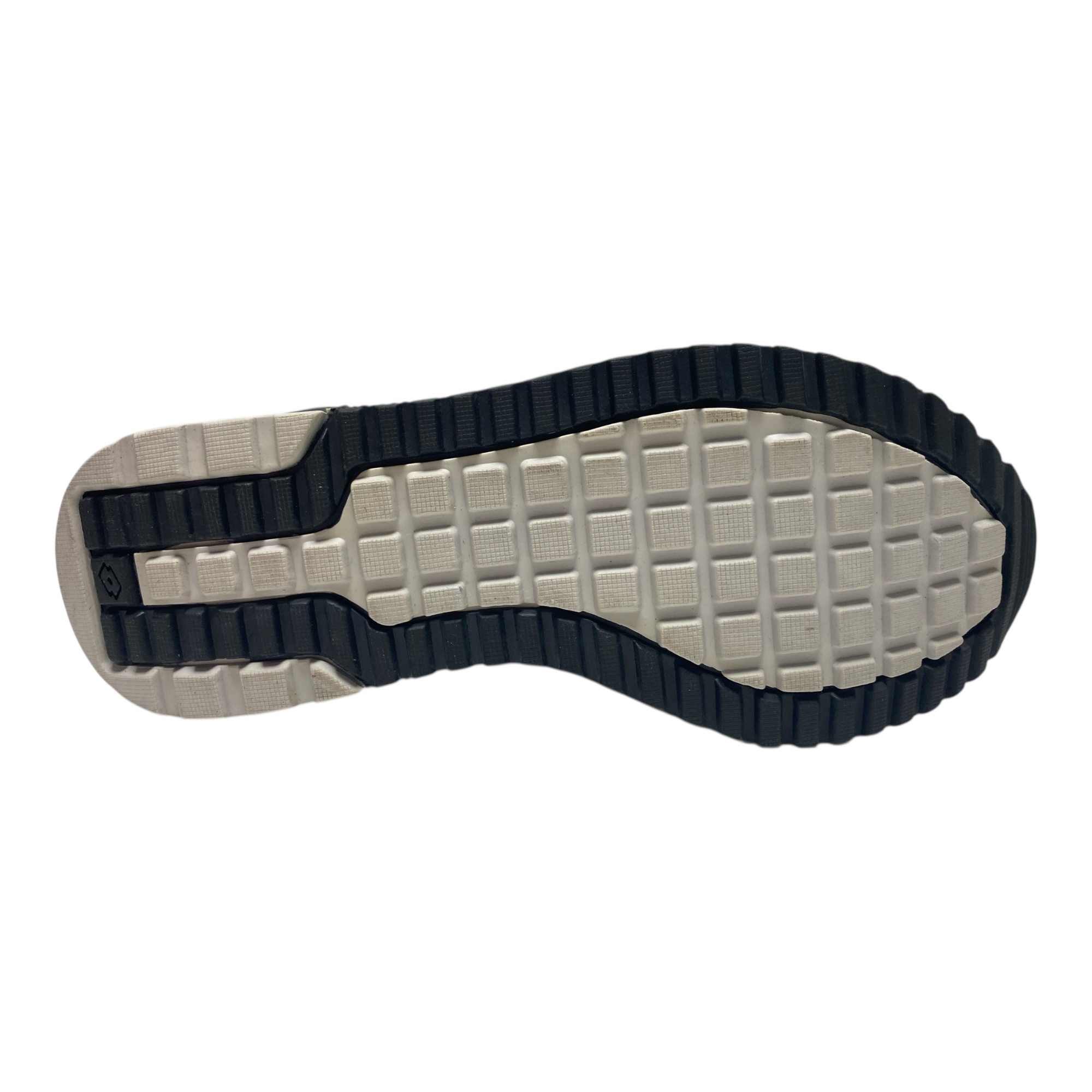 SCARPE SNEAKERS DONNA LOTTO LEGGENDA WRINKLES 214054 PELLE NERO ORIGINALE AI